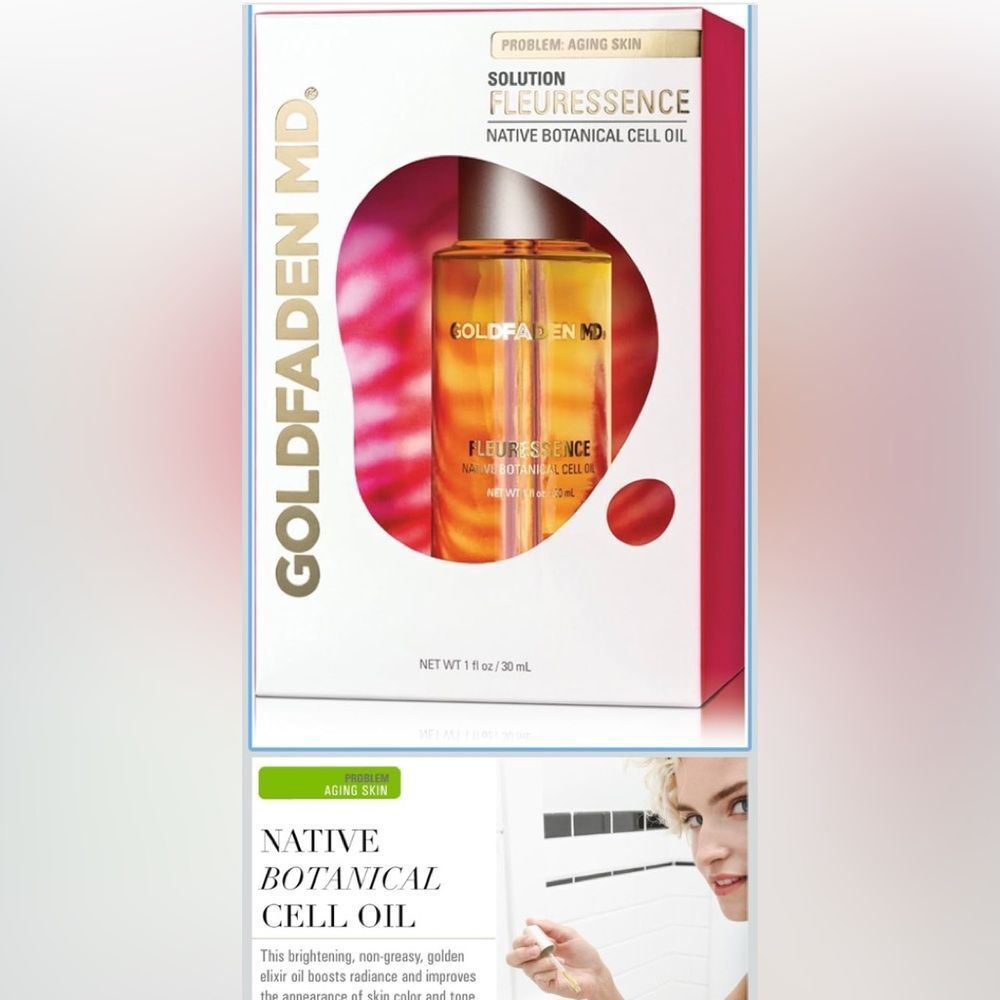 Goldfaden MD Fleuressence Native Botanical Cell Oil — Golden